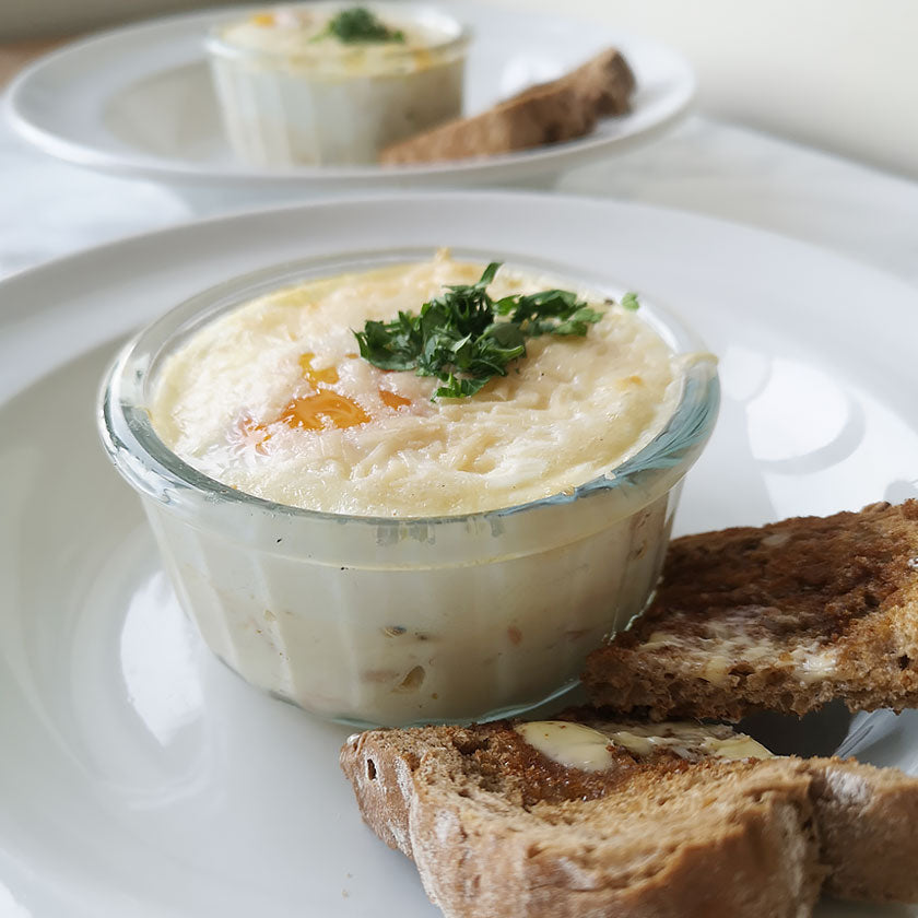 Ullapool Smokehouse Hot Smoked Salmon Creamy Pasta and Pine Nuts Recipe