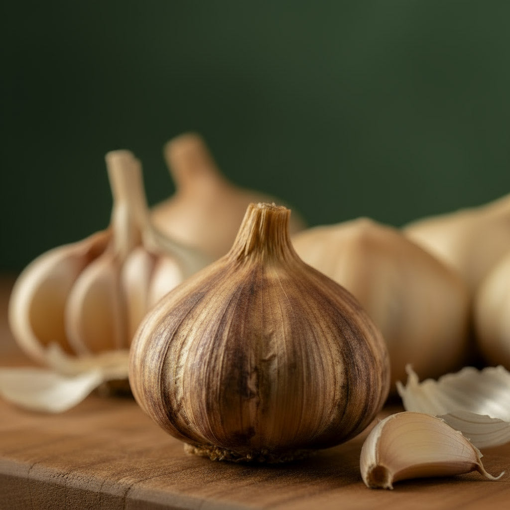 Traditionally Smoked Garlic Bulb