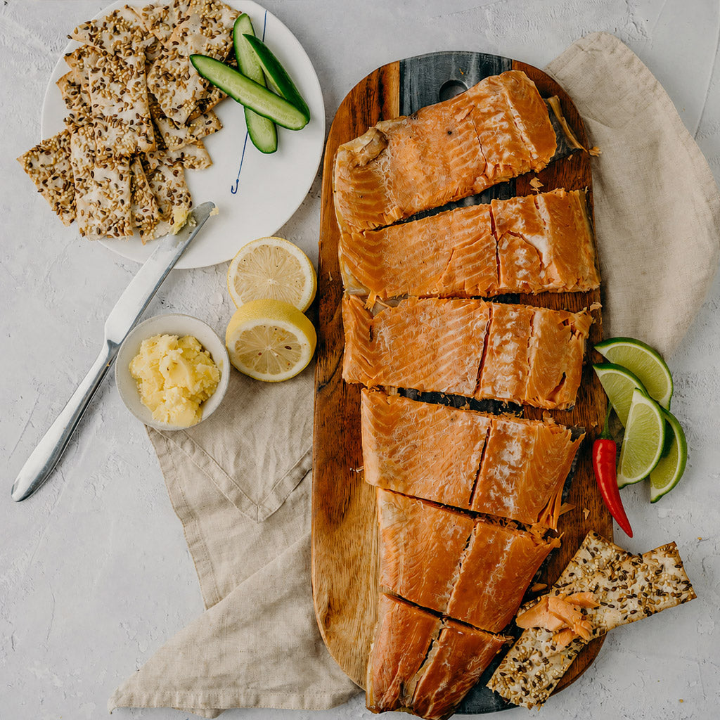 Lime Chilli & Honey Hot Smoked Scottish Salmon