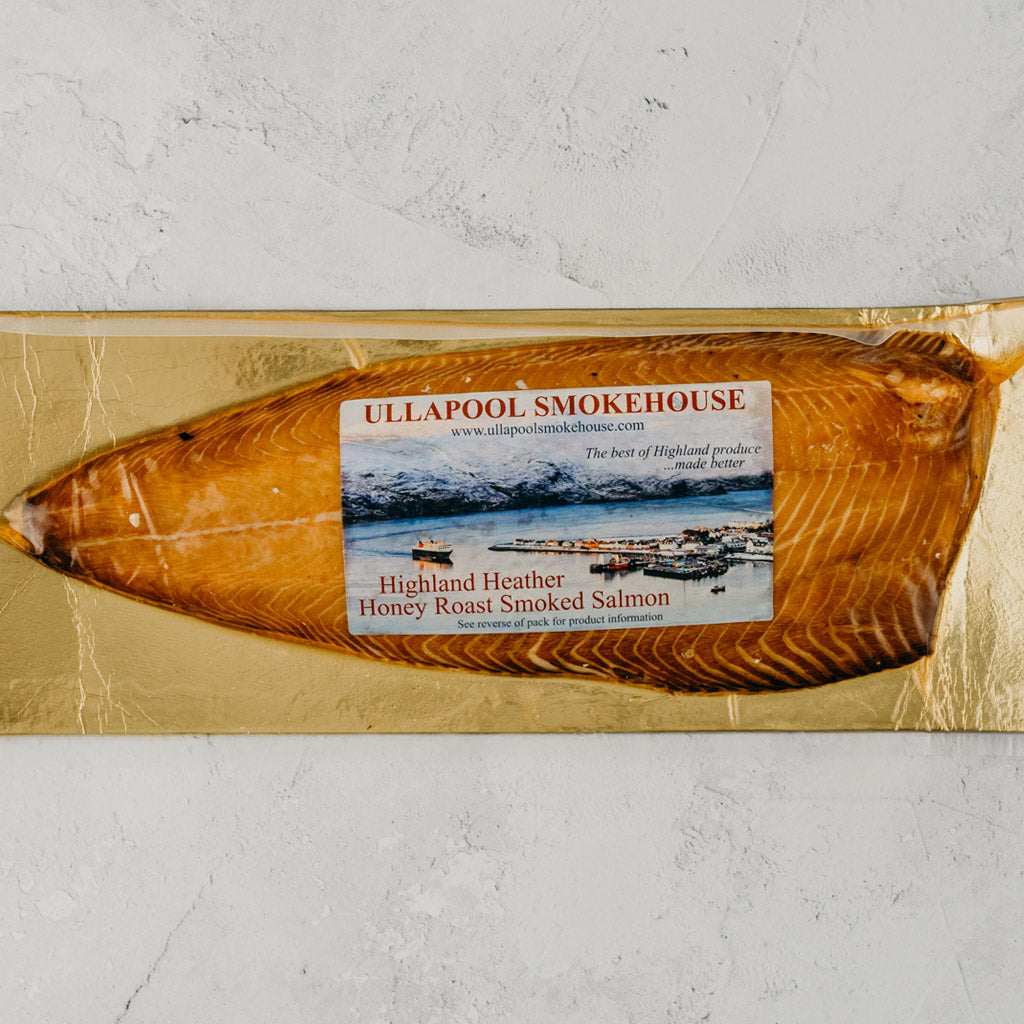 Ullapool Smokehouse House Heather Honey Roast Smoked Salmon Full Side
