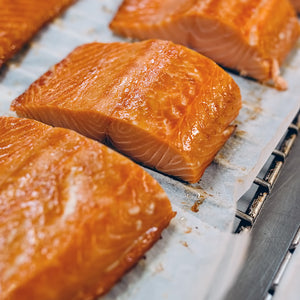 Heather Honey Cured Hot Smoked Scottish Salmon