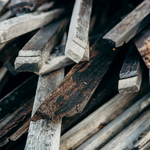 Whiskey barrels wood used for smoking Ullapool Smokehouse Salmon